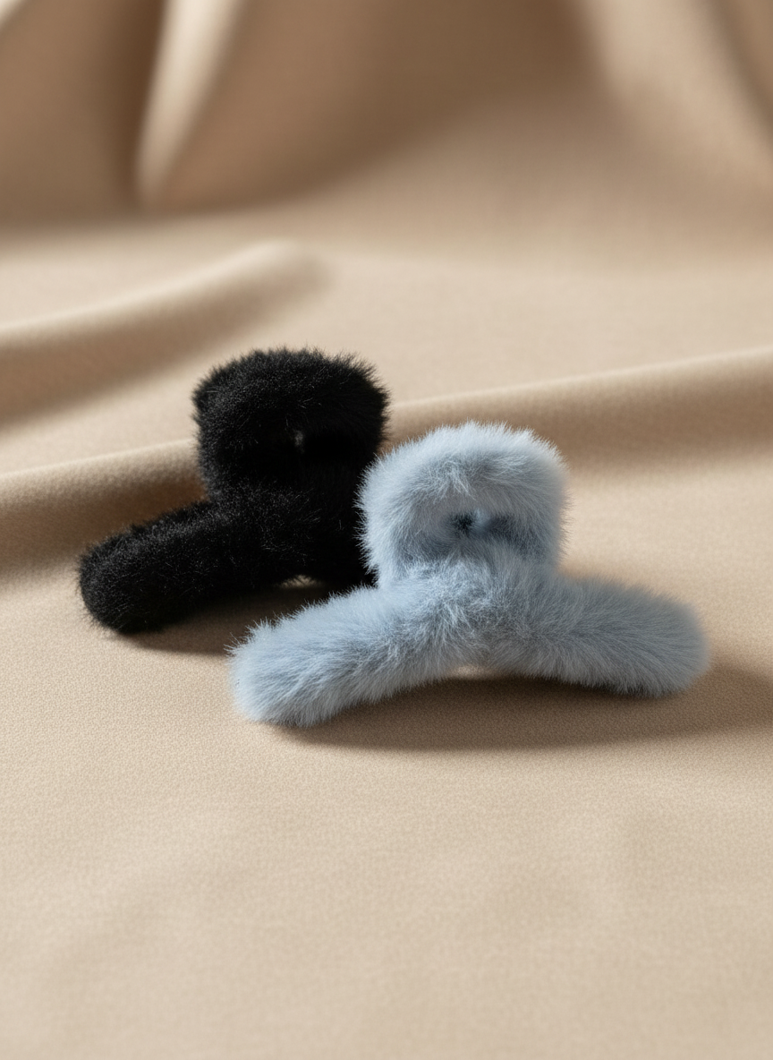 Feather Touch Hair Clip (Pack of 2)