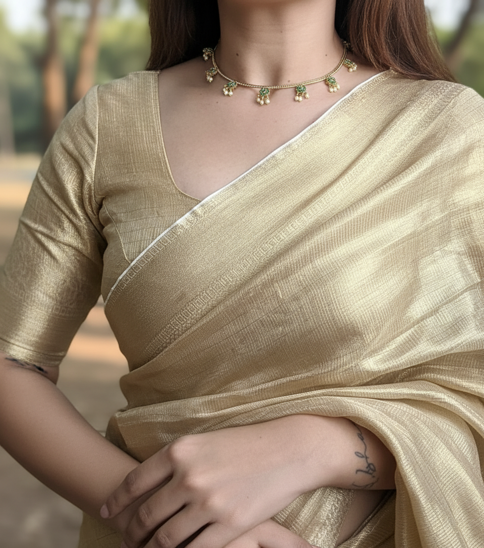 Stone-Pearl Necklace