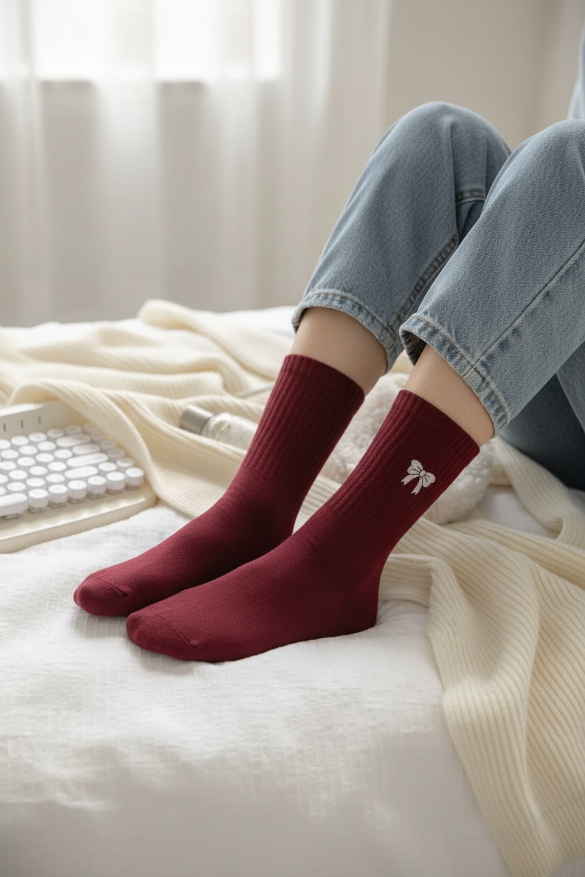 Mid-Calf Casual Socks