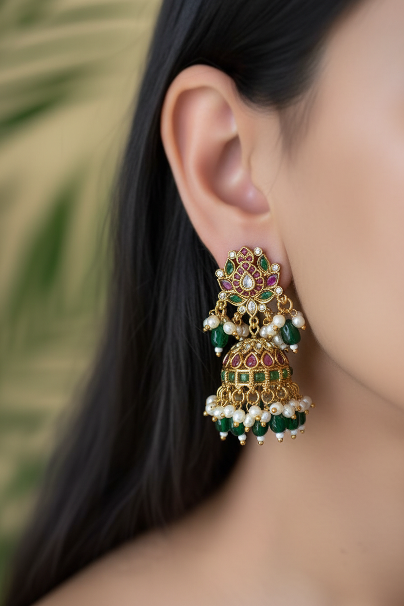 Jhumka With Maati