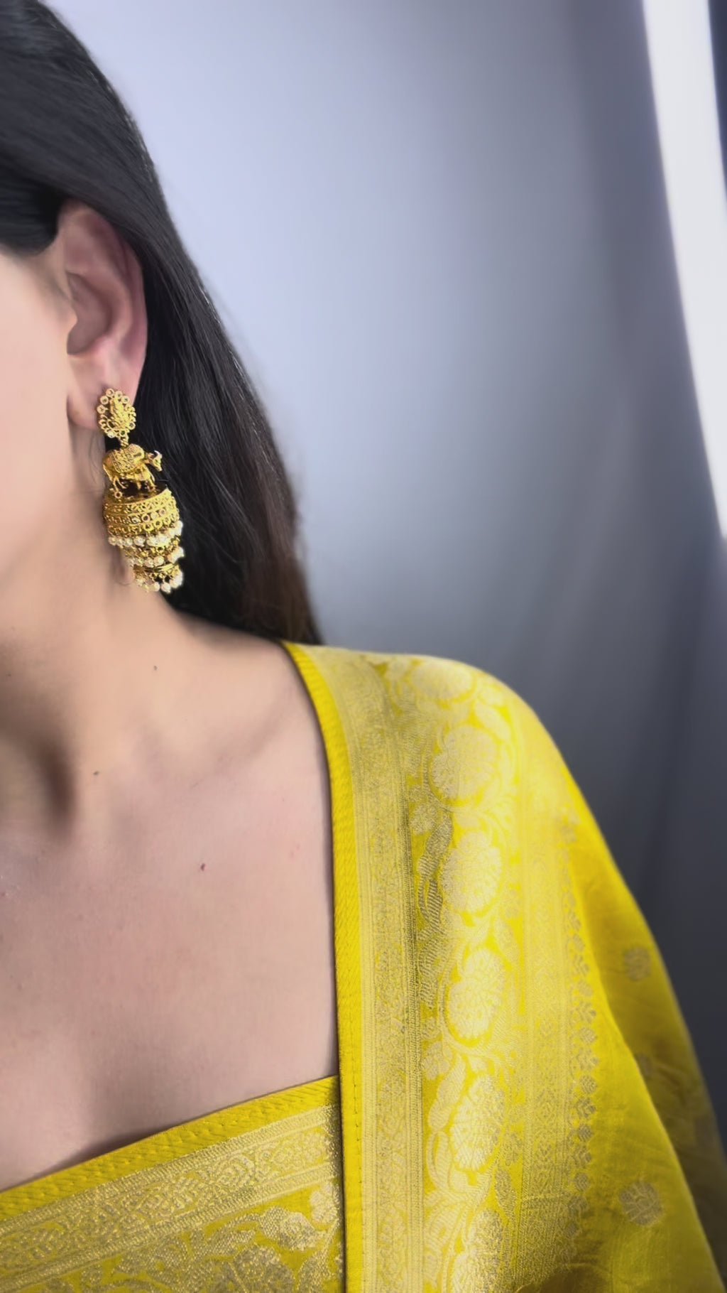 3 Layer Drop Ear Rings