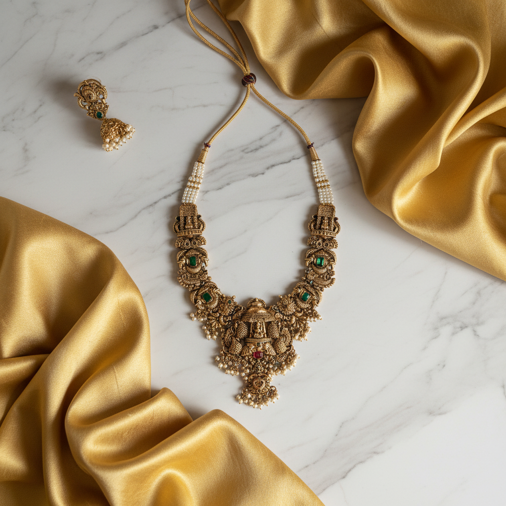Surya Temple Heirloom Necklace