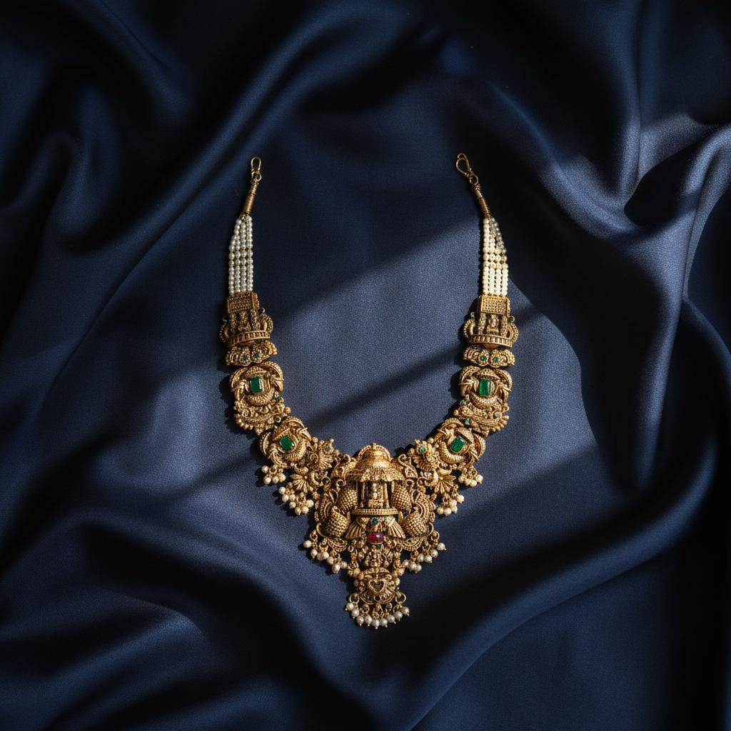 Surya Temple Heirloom Necklace