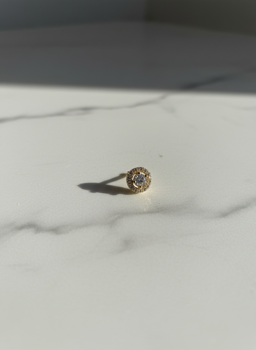 Vintage Gold Nose Pin