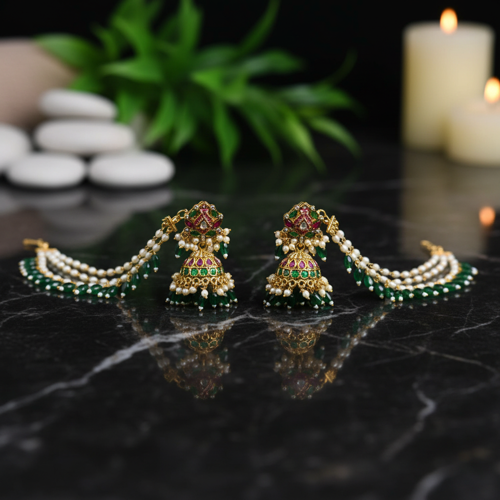 Jhumka With Maati