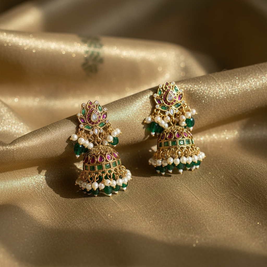 Jhumka With Maati