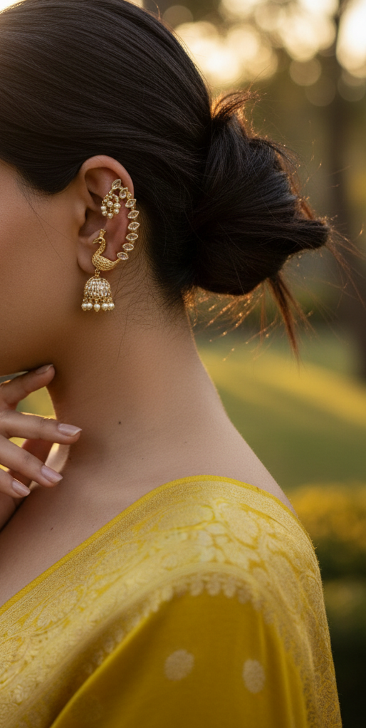 Luxurious Earcuff Earrings