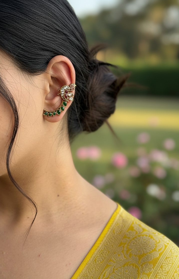 Half Earcuff Earrings