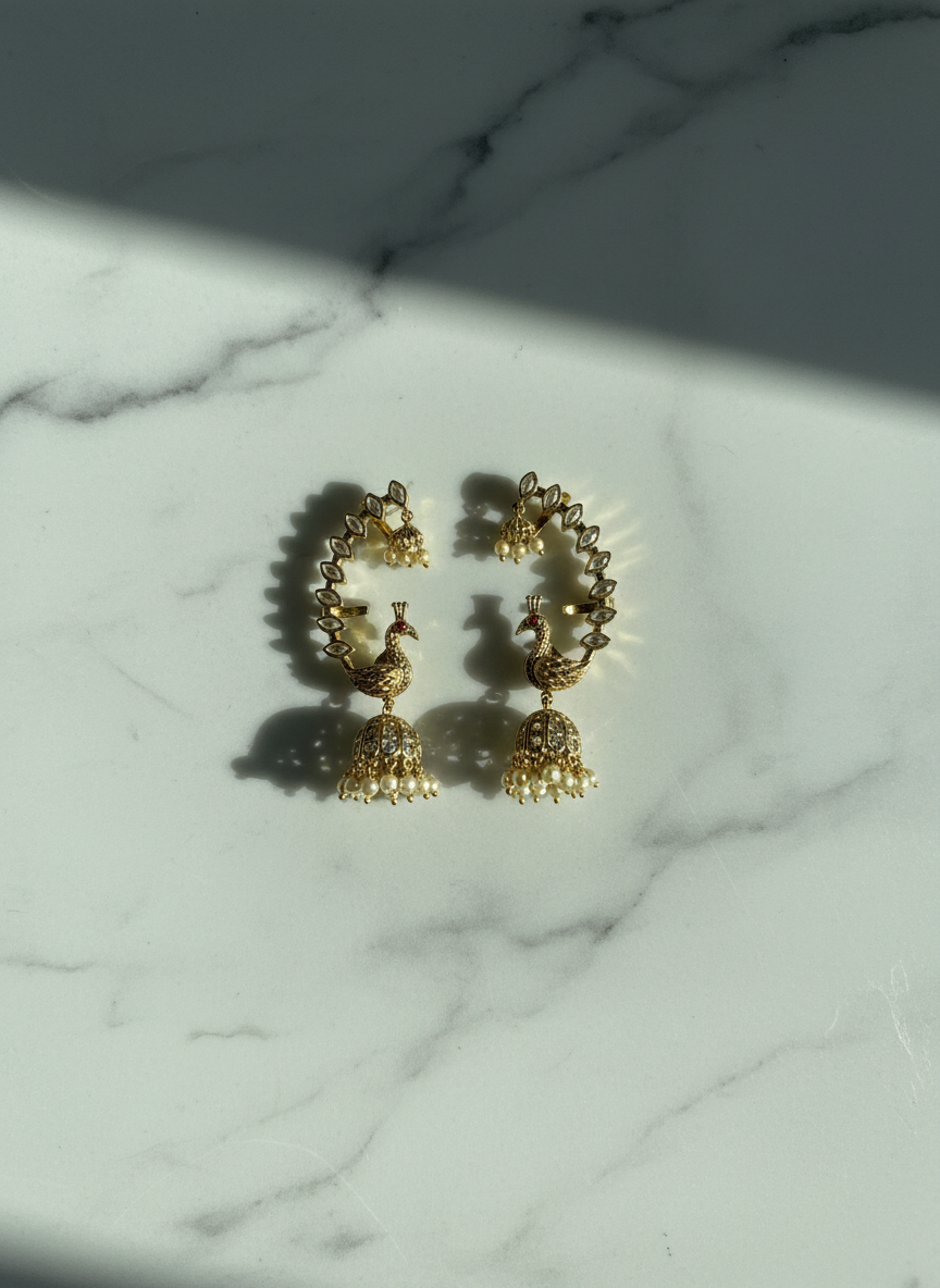 Luxurious Earcuff Earrings