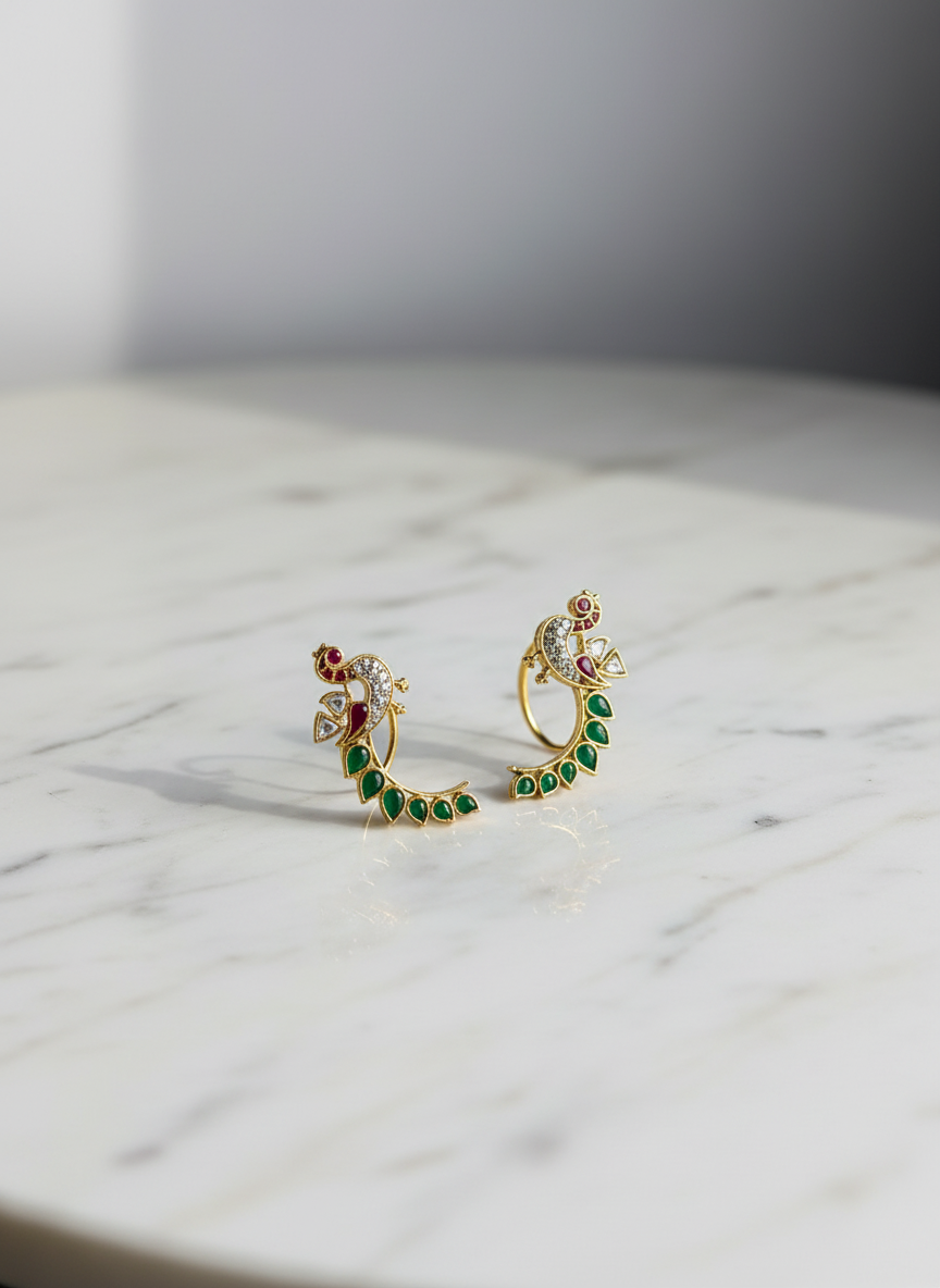 Half Earcuff Earrings