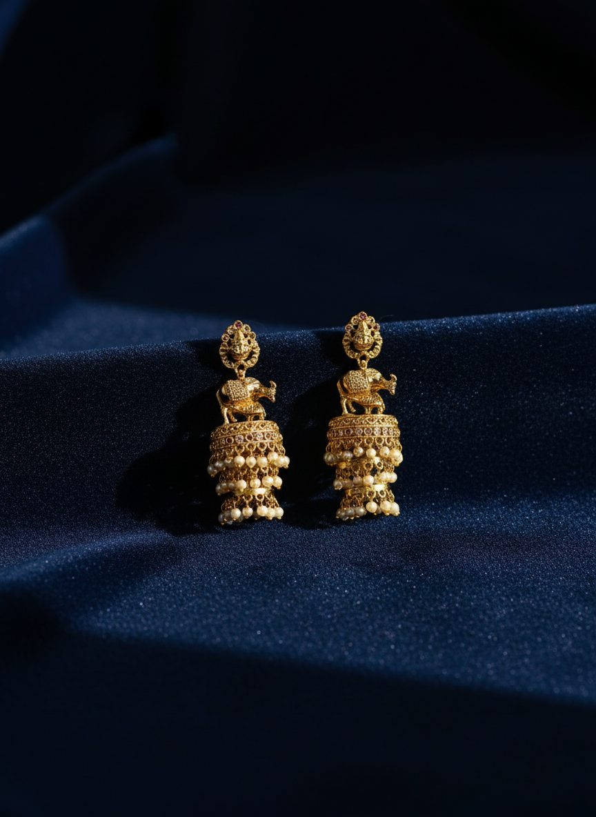 3 Layer Drop Ear Rings