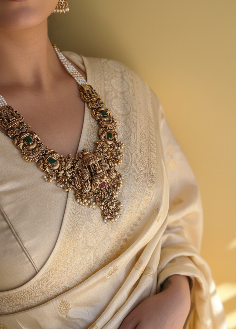 Surya Temple Heirloom Necklace